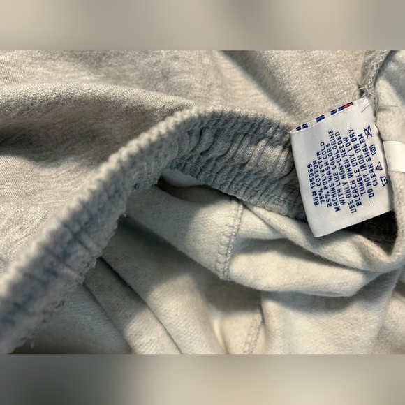 Champion Men’s Closed Bottom Jersey Pants Activewear 5XL In Grey - Picture 8 of 9